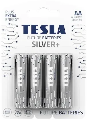 TESLA baterie AA SILVER+ 4ks (LR06)