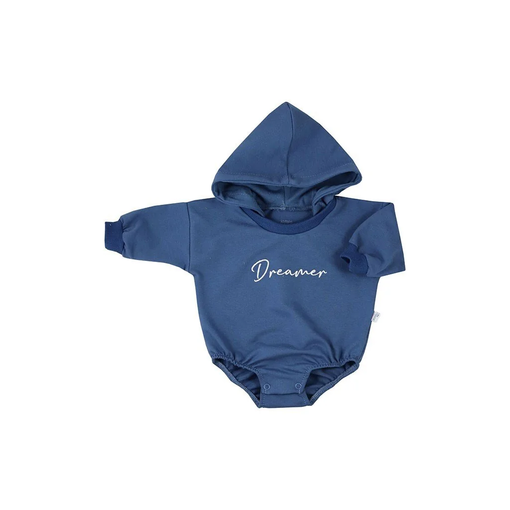 Dojčenské teplákové body baggy Koala Dreamer modrá, vel. 68 (4-6m)