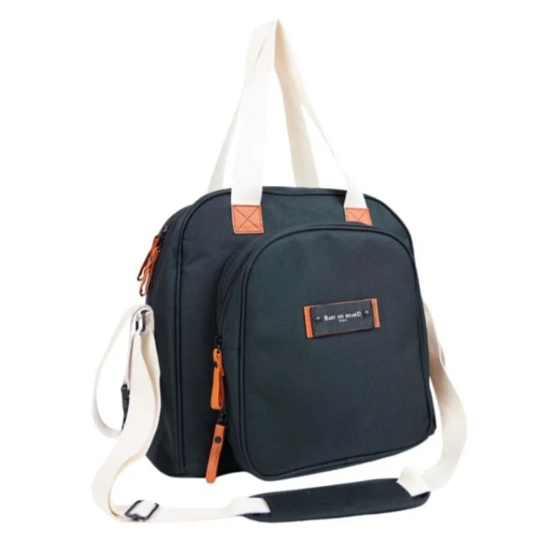 Baby on Board prebaľovacia taška Square Duo Black