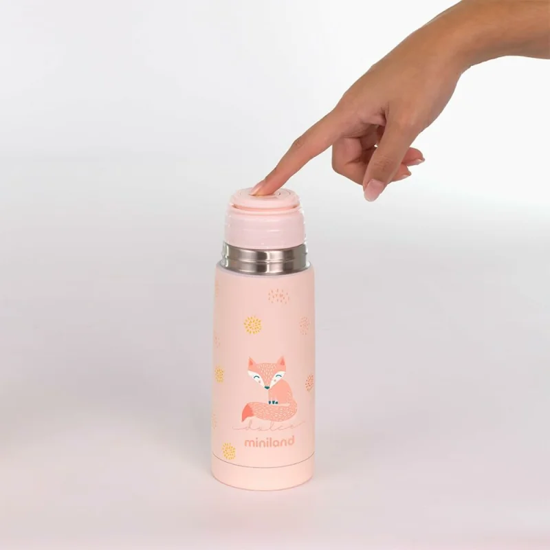Miniland Dolce termoska 350 ml ružová