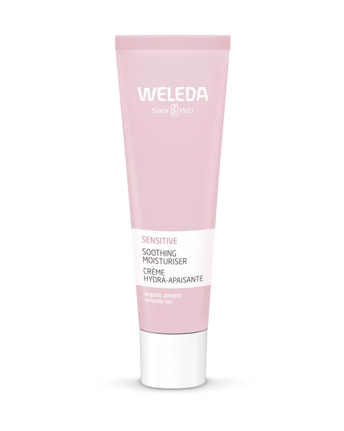 WELEDA Upokojujúci pleťový krém Sensitive 1×30 ml, denná aj nočná starostlivosť