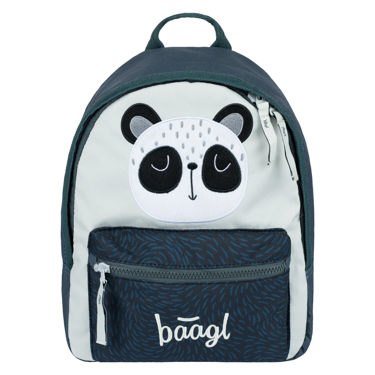 Baagl Predškolský batoh Panda čiernobiely, malý