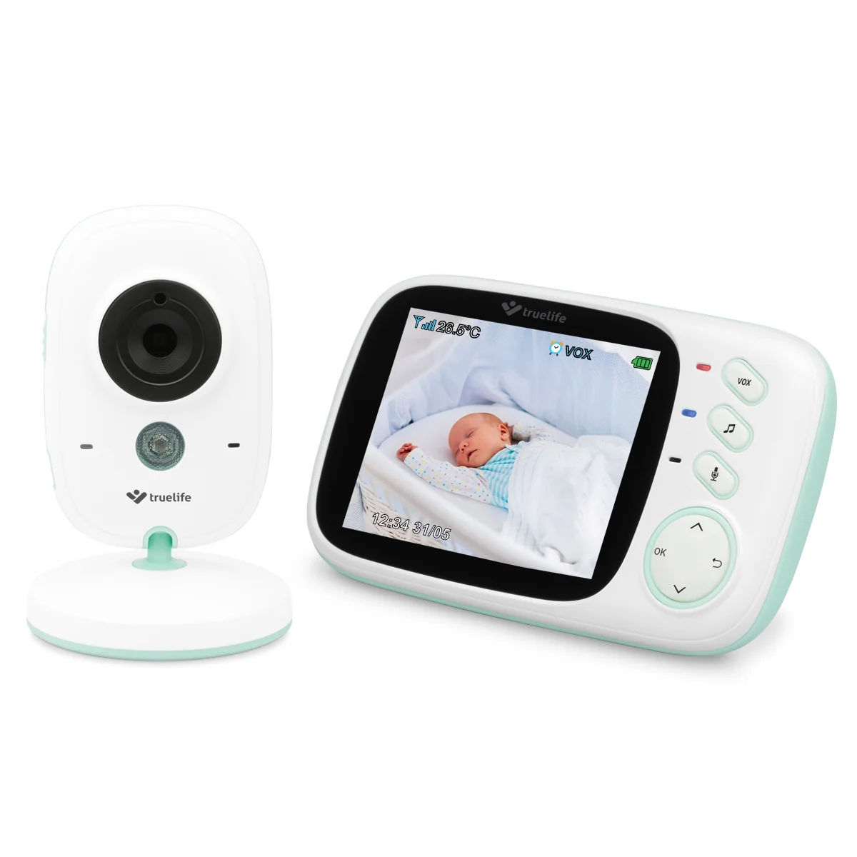 TrueLife NannyCam H32 "Poškodený obal" 1×1 ks, digitálna pestúnka s poškodeným obalom