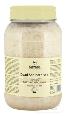KAWAR SOĽ Z MŔTVEHO MORA 1×3000 g, 100% soľ