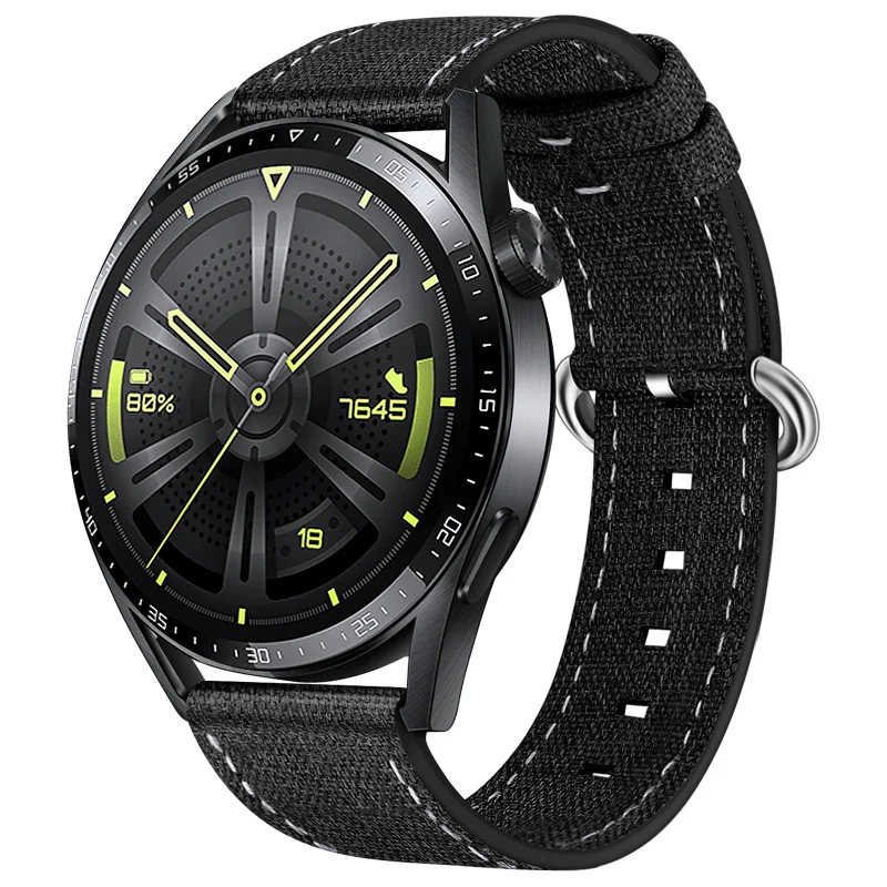 BStrap Denim remienok na Samsung Gear S3 black
