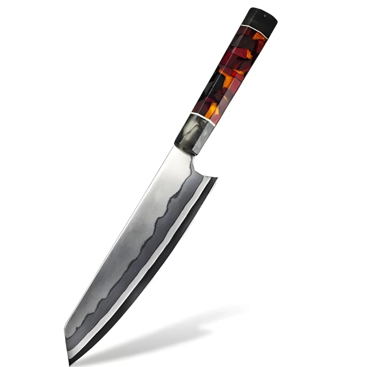 Damaškový kuchynský nôž Kiritsuke 33cm, čepeľ 20,5cm