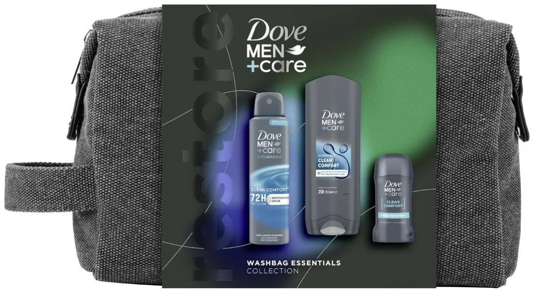 Dove MEN k. Clean Comfort (sg+antip+stick+taška) 1 set