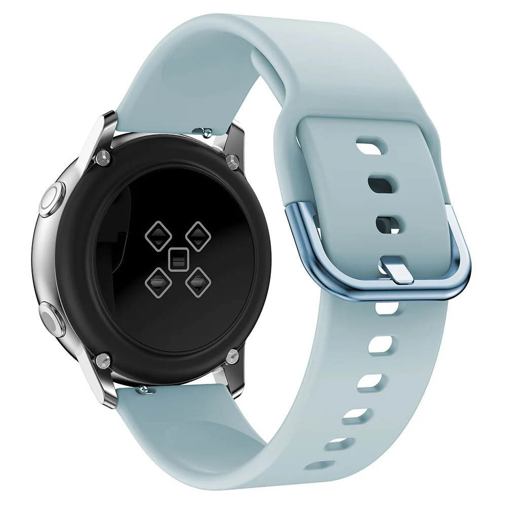 Bstrap Silicone remienok na Samsung Galaxy Watch Active 2 40/44mm light blue