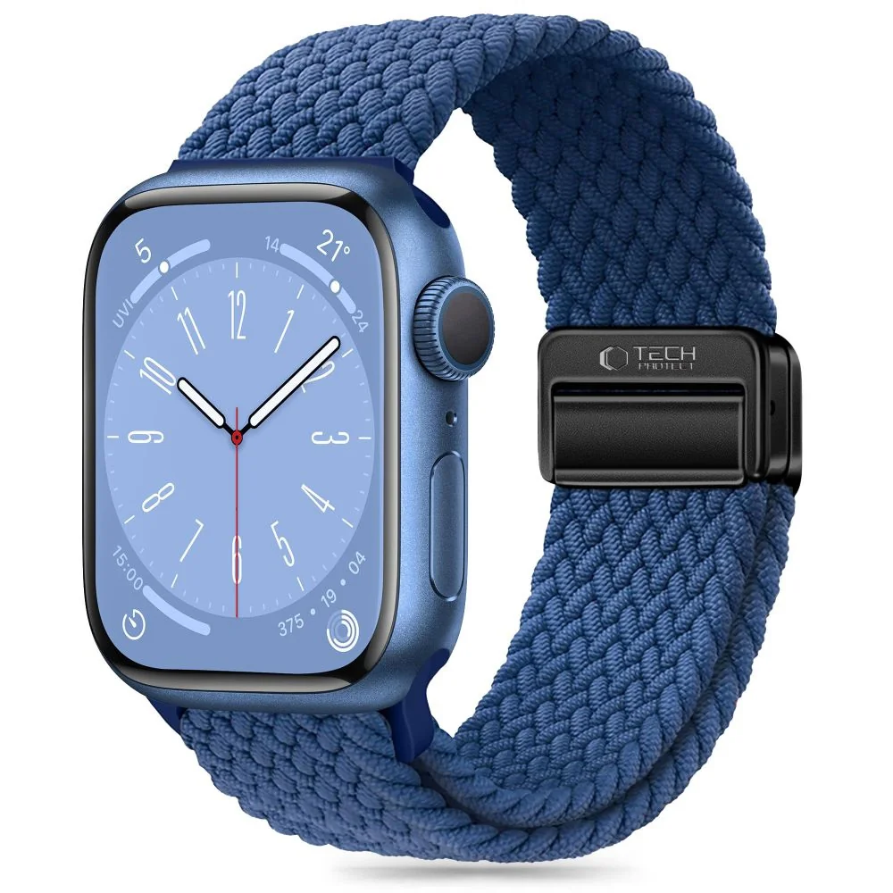 Tech-Protect Nylon Mag remienok na Apple Watch 42/44/45/49mm montegoblue