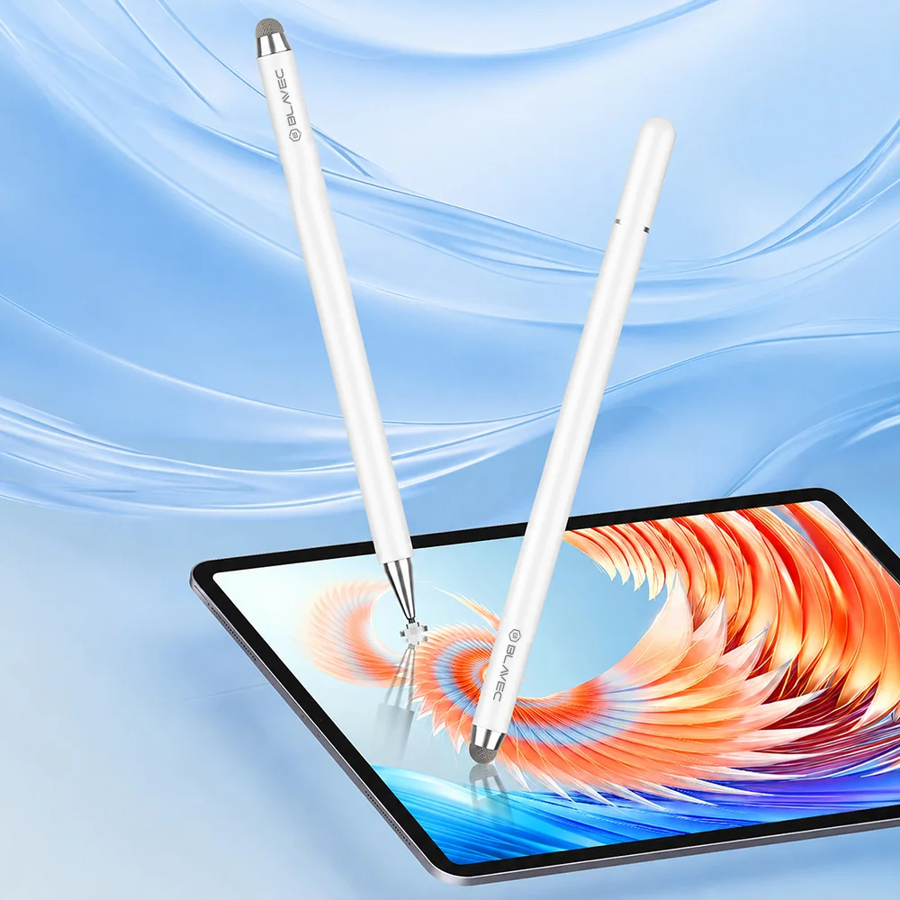 Blavec BPS-02 Passive Stylus pero na tablet a mobil, biely