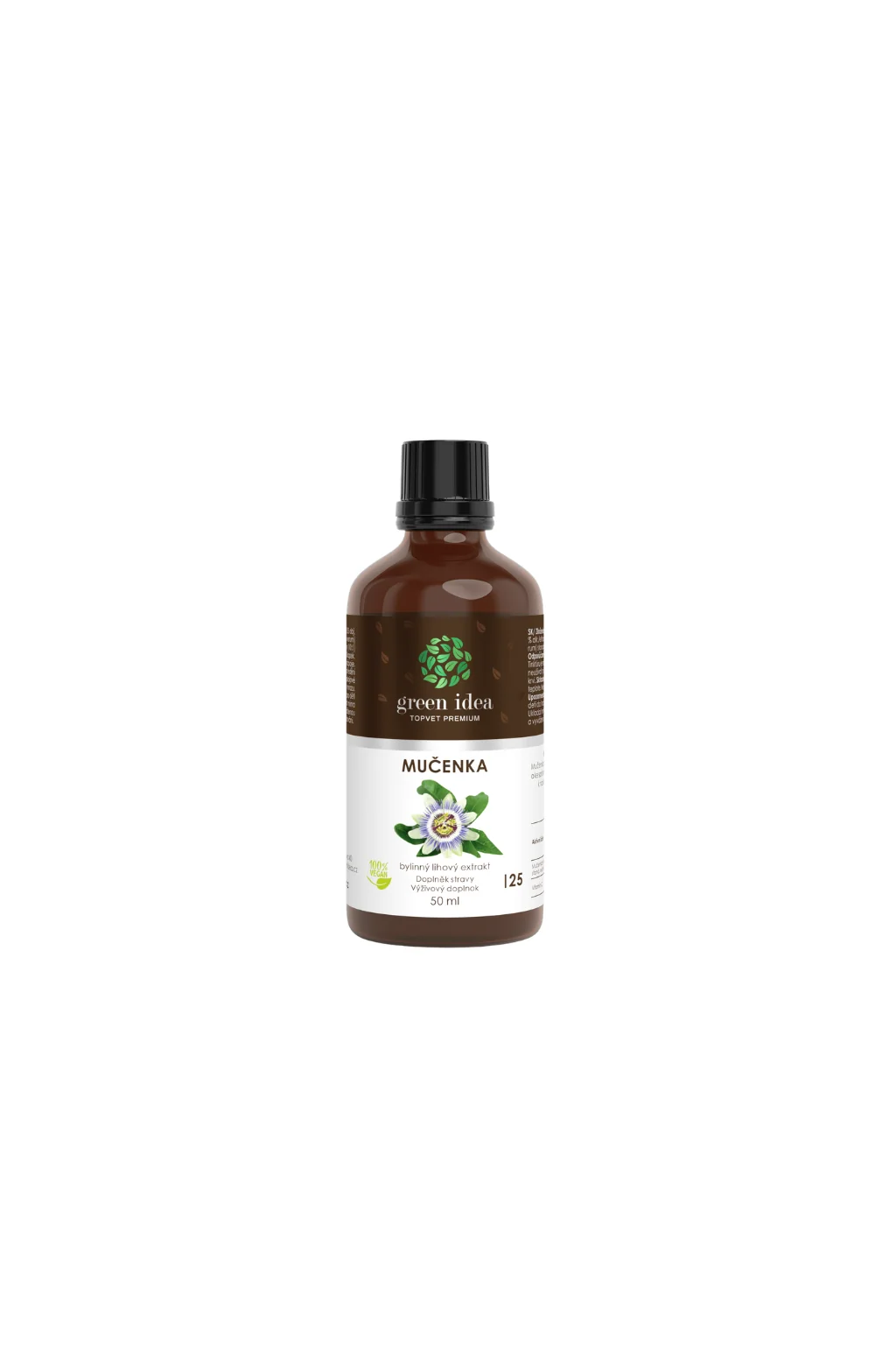 Mučenka tinktúra – kvapky 50 ml – Green idea