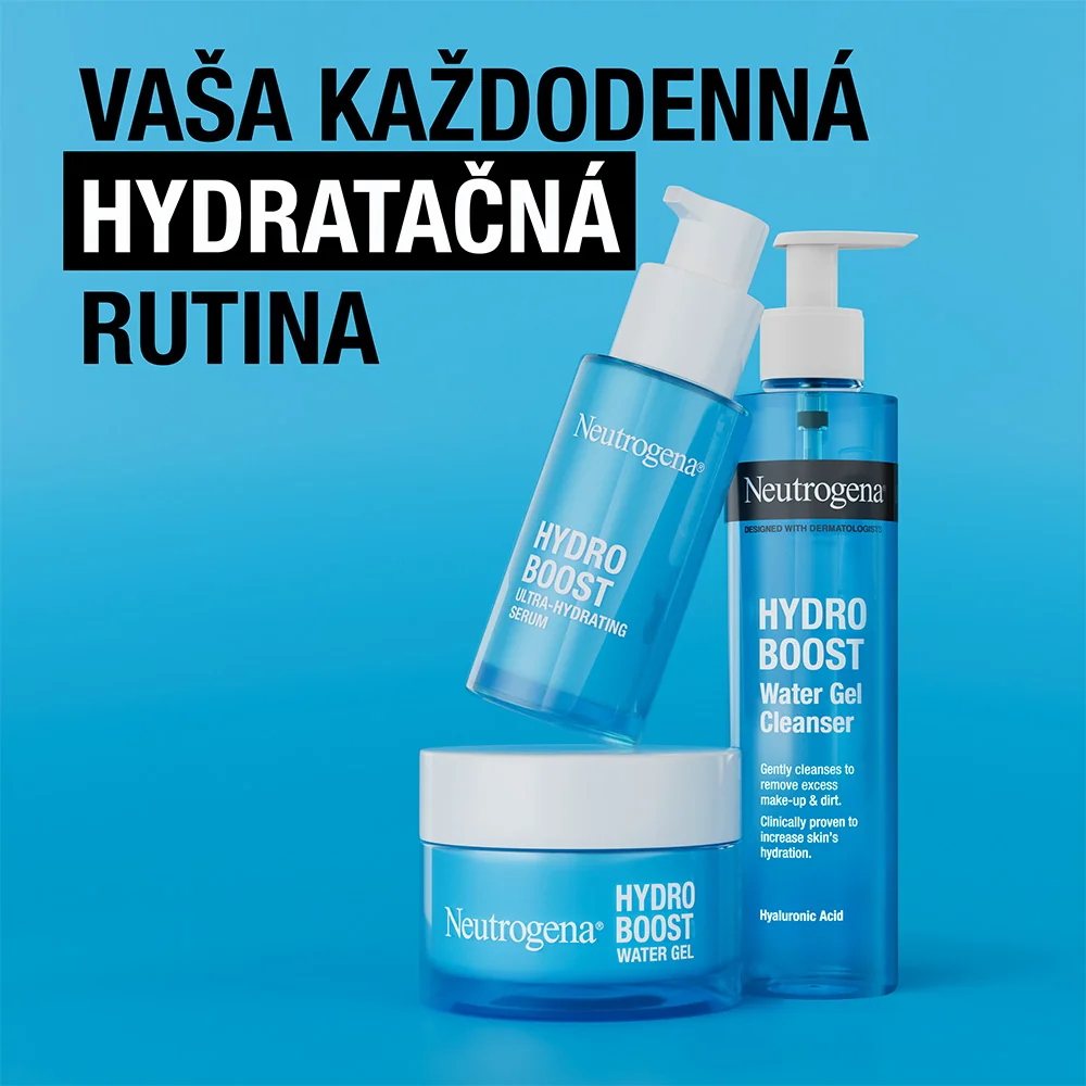 NEUTROGENA Hydro Boost Čistiaci gél 1x200 ml, čistiaci gél