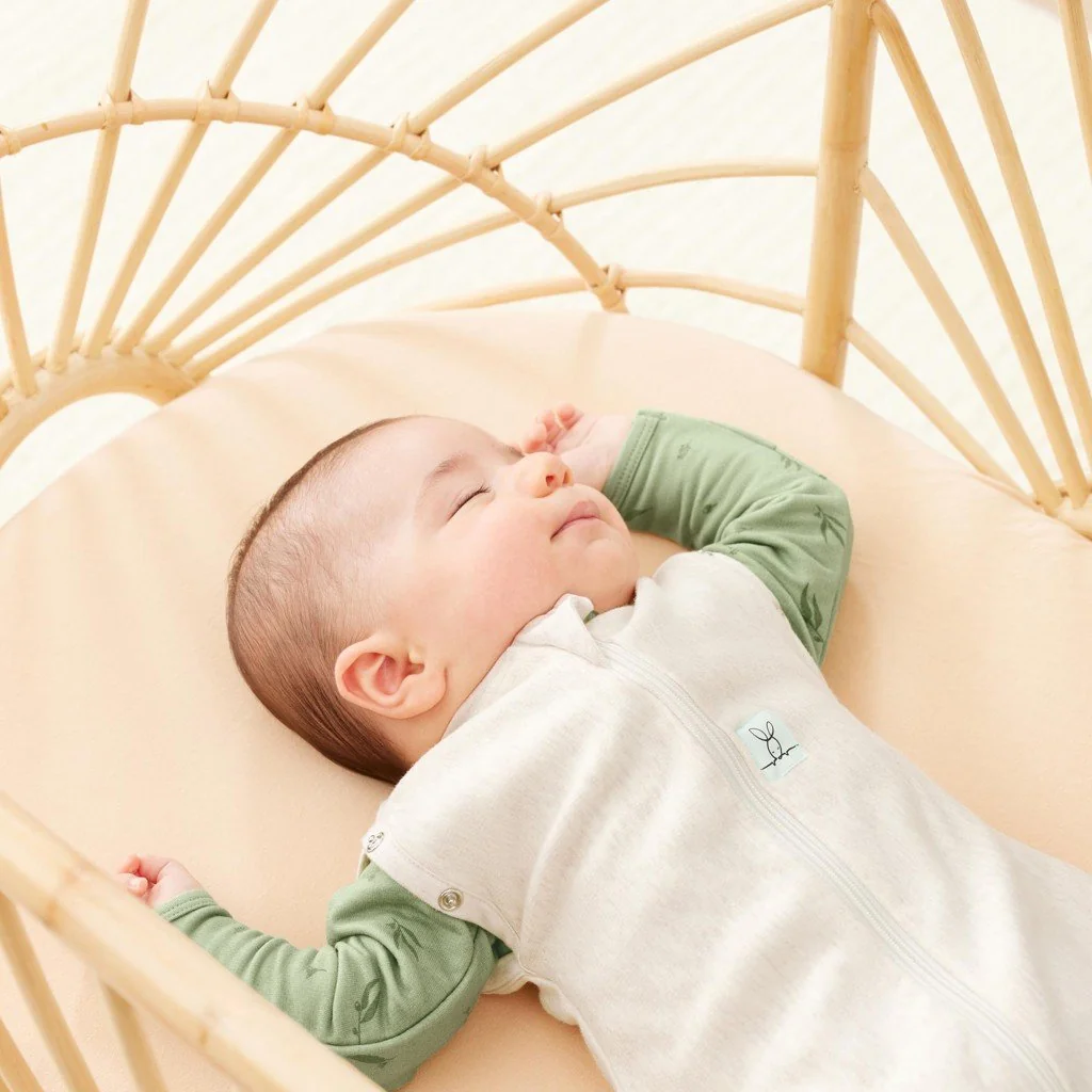 Zavinovačka a vak na spanie 2v1 Cocoon Oatmeal Marle 0-3 m, 3-6 kg, 1 tog
