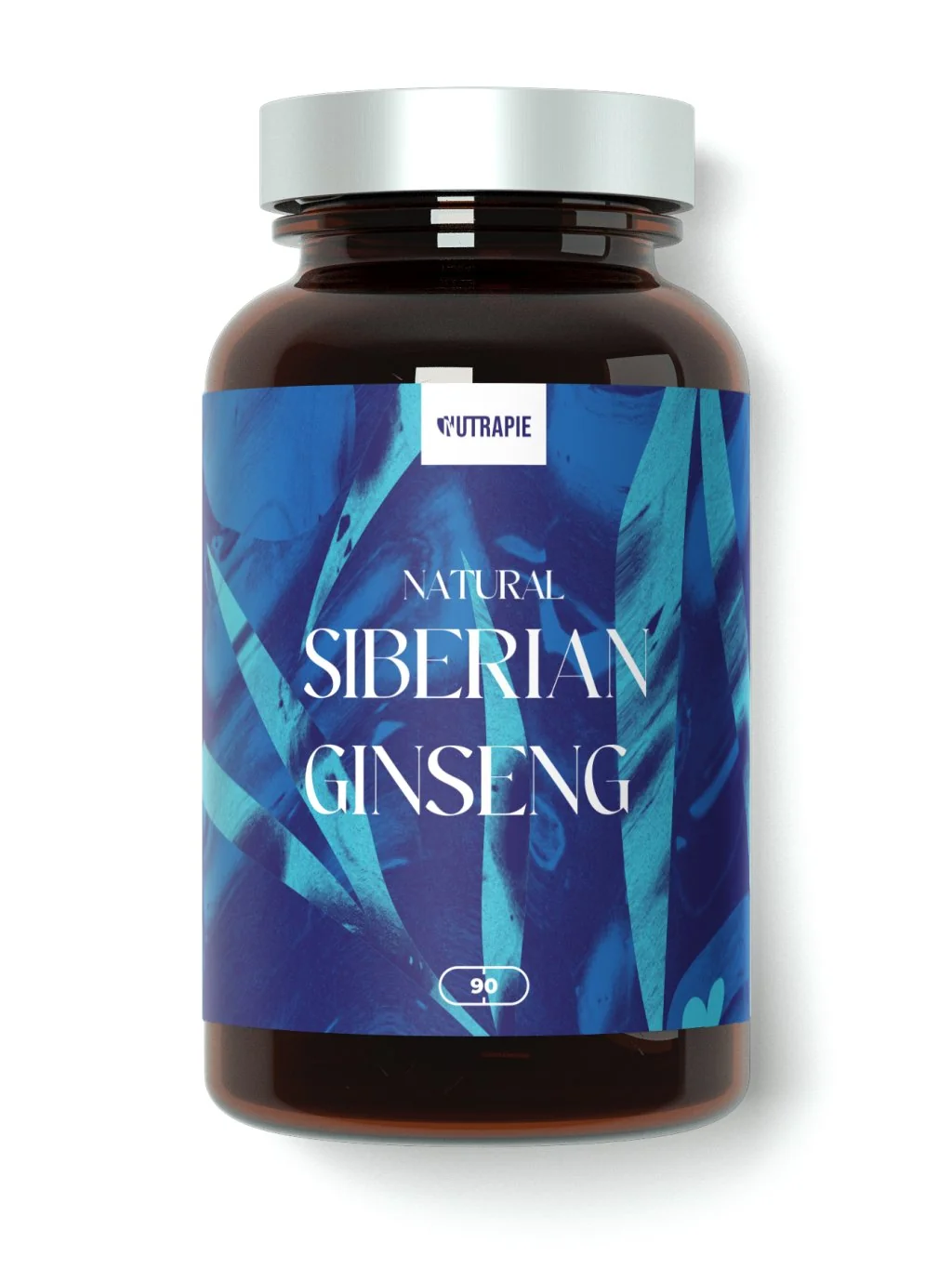 Nutrapie Natural Siberian Ginseng 1×90 kapsúl, výživový doplnok na odolnosť a energiu