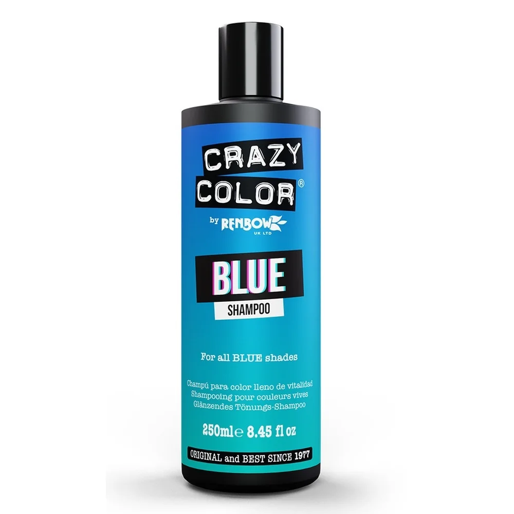 Global Crazy Color šampón na vlasy Blue 250ml