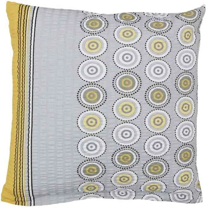 Obliečka 80/417 40x40cm krúžky 1×1 ks, bavlnená obliečka na vankúš