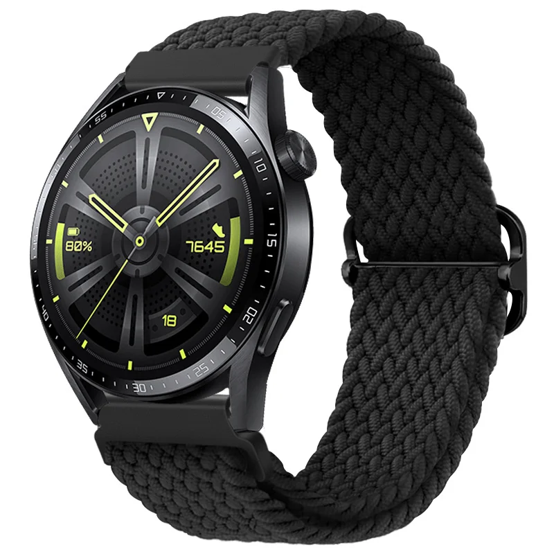BStrap Elastic Nylon remienok na Huawei Watch GT 42mm black