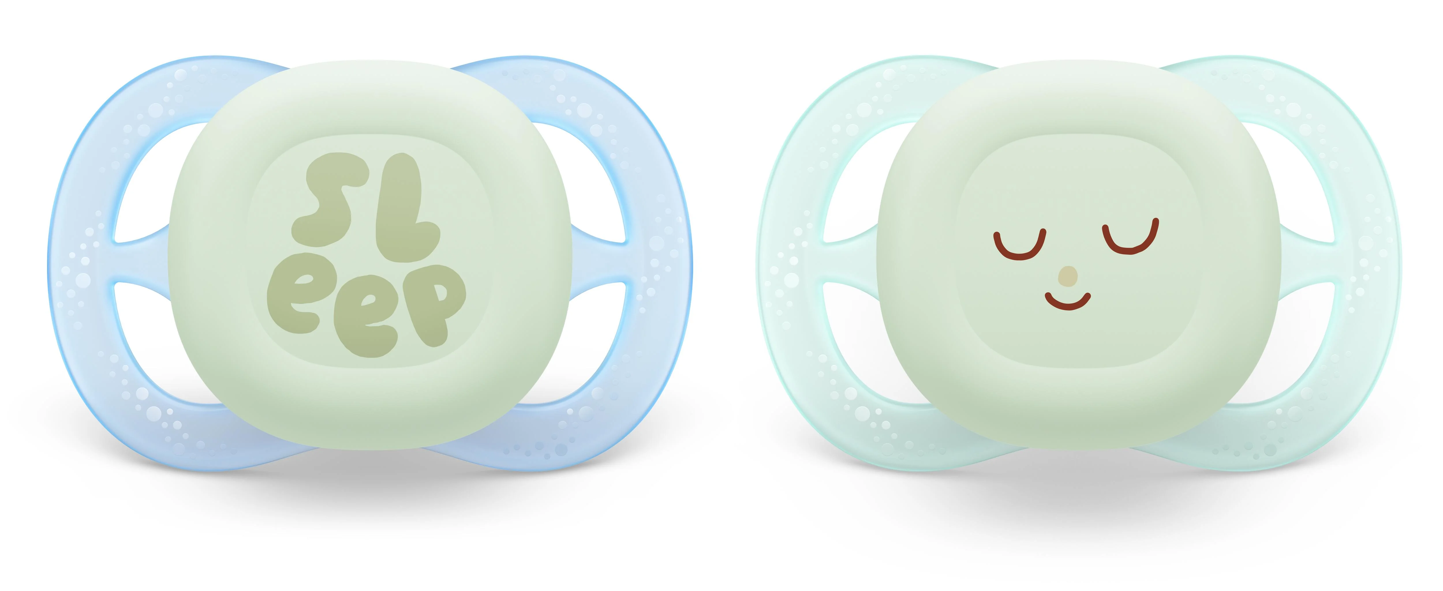 Philips AVENT - Cumlík Ultrastart s obrázkom SCF075/18, nočný 0-2 m, chlapec 2 ks