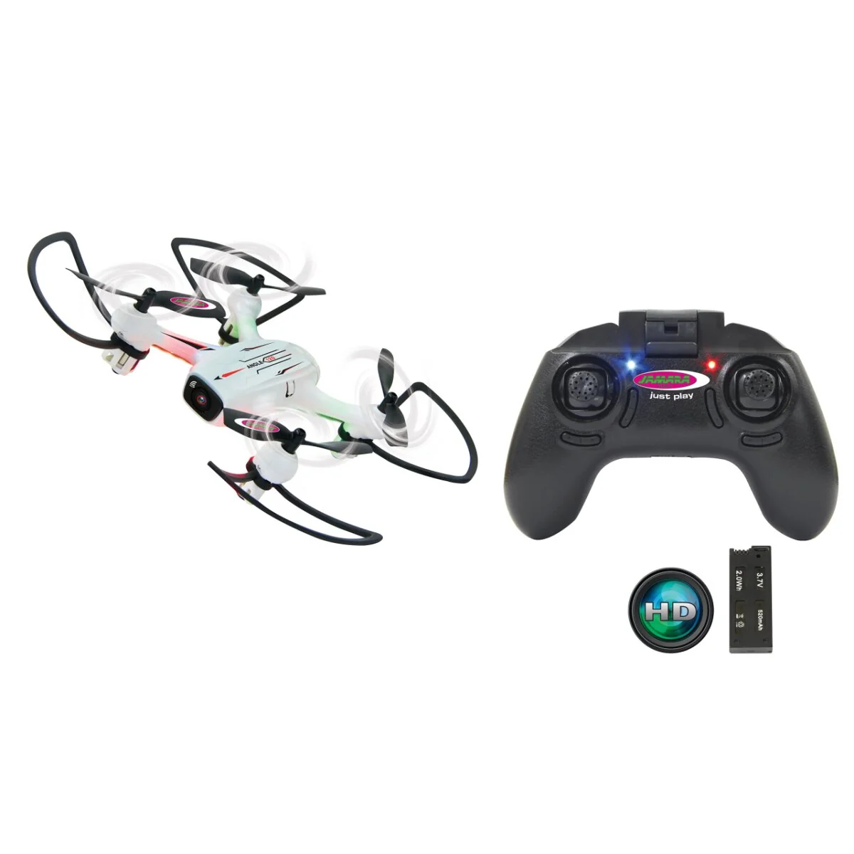 Jamara Dron Angle 120 Wide Angle 2,4 GHz s automatickou kontrolou výšky a HD FPV WiFi