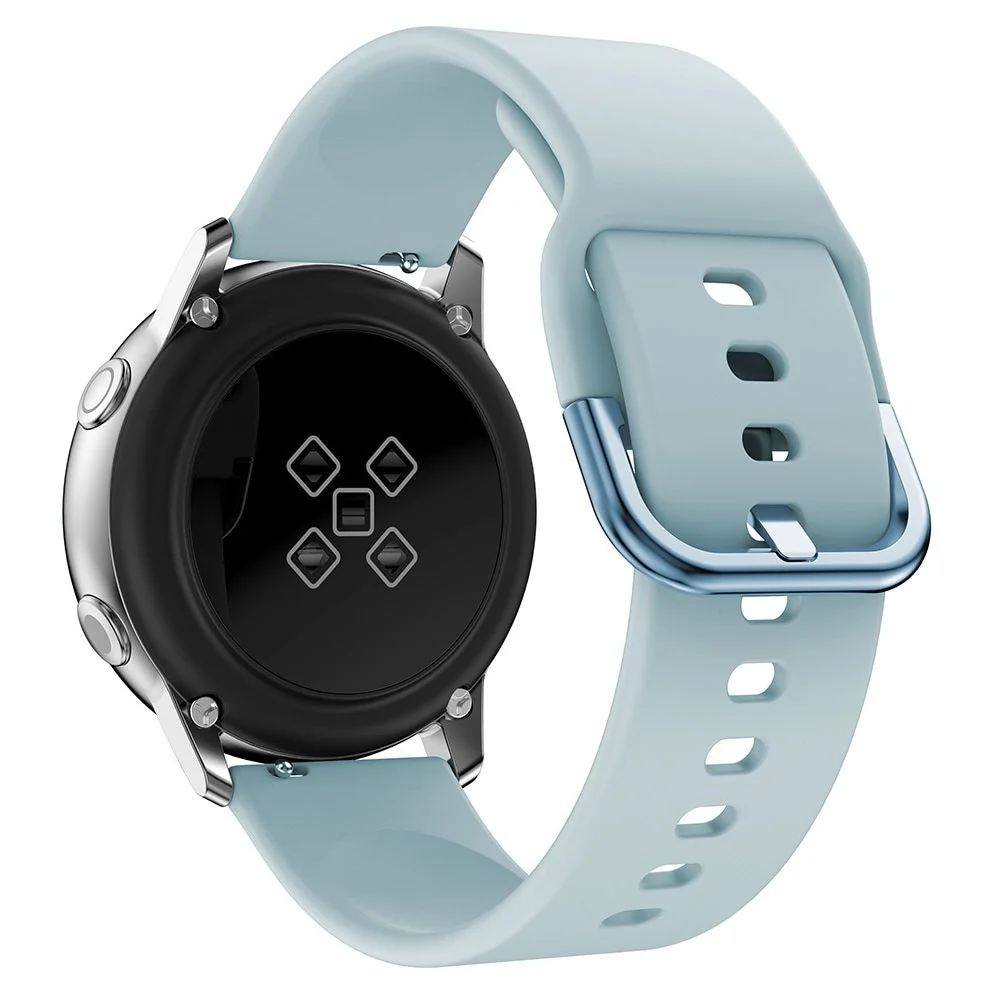 BStrap Silicone V2 remienok na Garmin Vivoactive 3 light blue