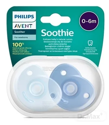 Philips AVENT CUMLÍK 0-6M Soothie pre chlapca