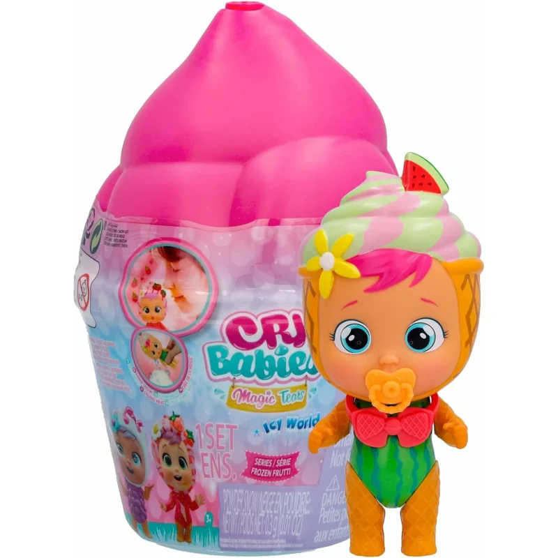 IMC Toys Cry Babies Magic Tears Icy World Frozen Frutti bábika IMC089051