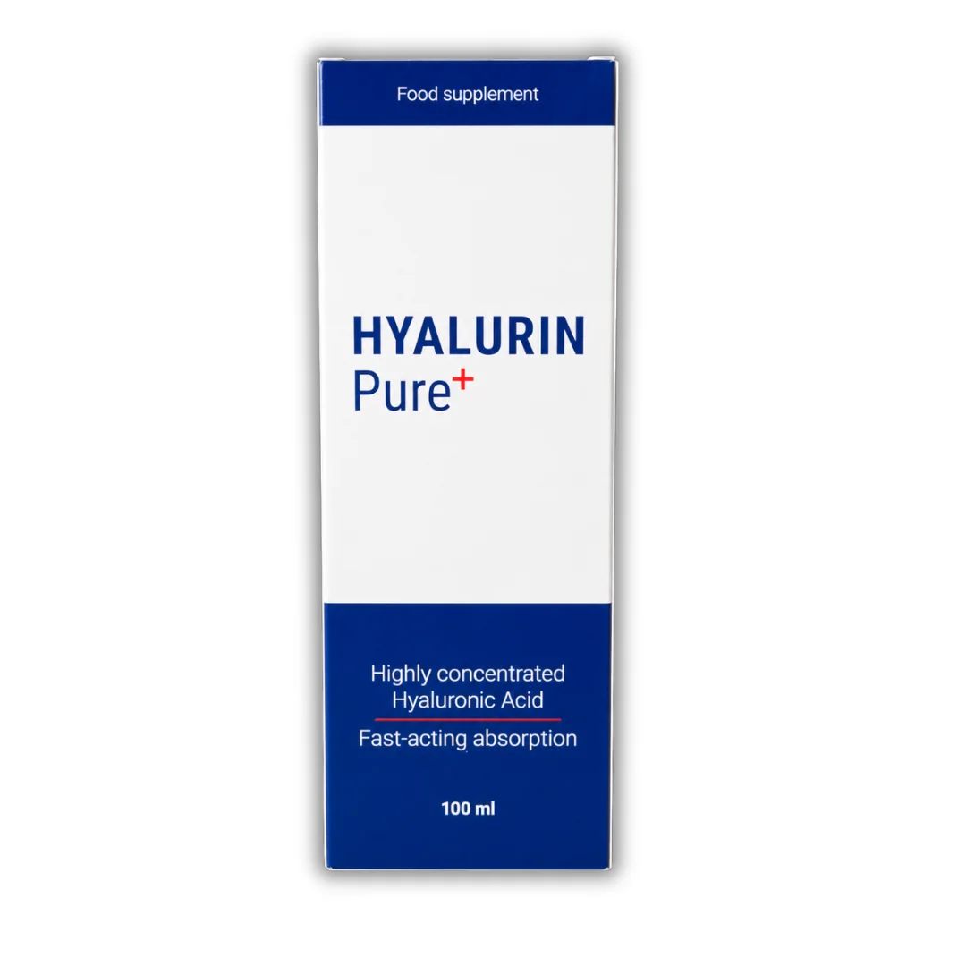 Hyalurin Pure+ kyselina hyalurónová vo vysokej koncentrácii s vitamínom C -100 ml