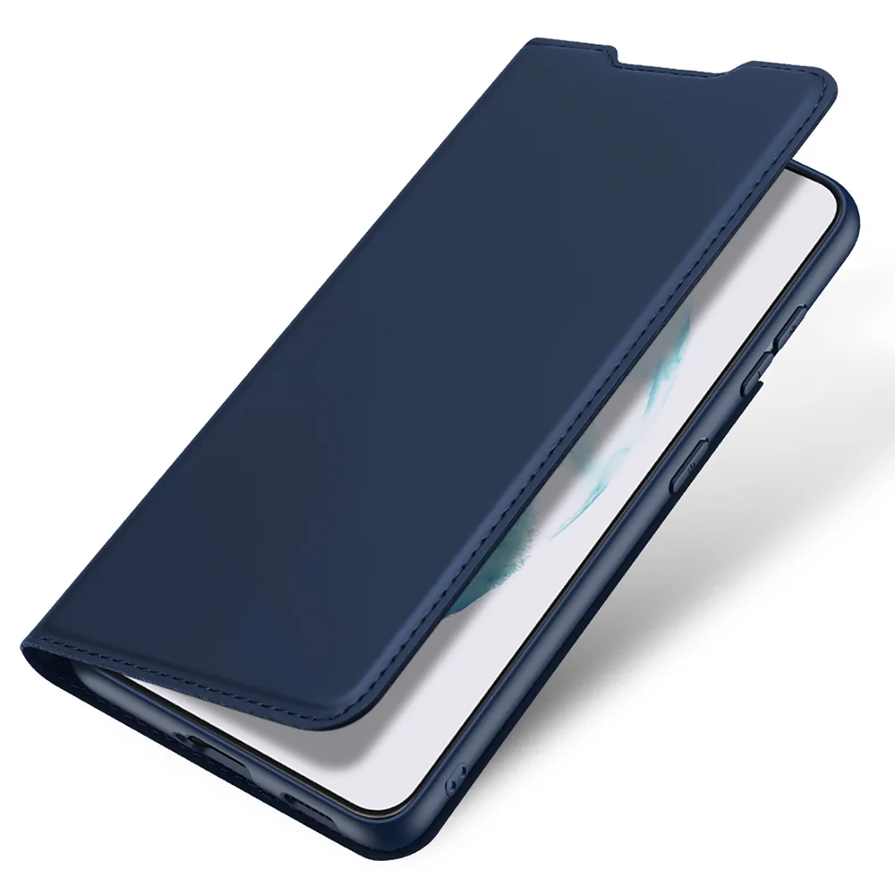 DUX DUCIS Skin Pro knižkové kožené puzdro na Samsung Galaxy S22 Plus,modré modré