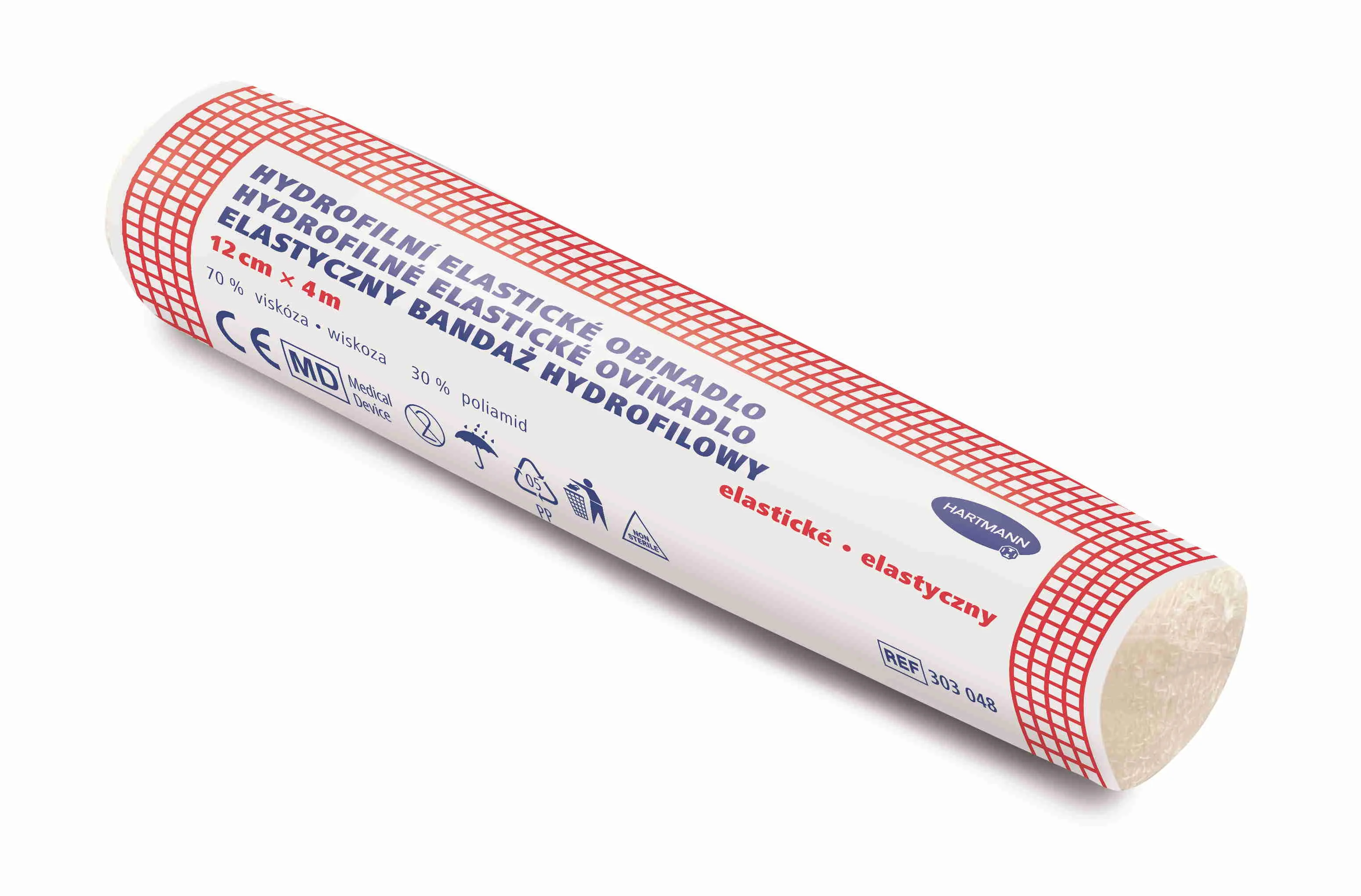 Ovínadlo hydrofilné elast. 12 cm x 4 m 1 ks