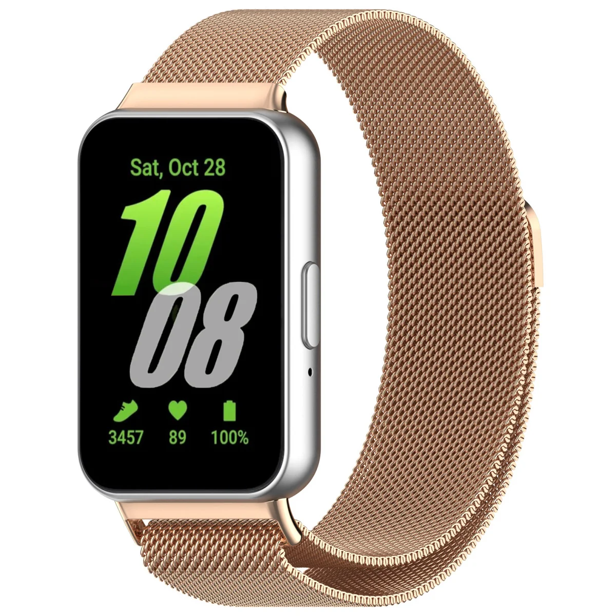 BStrap Milanese remienok na Samsung Galaxy Fit 3 rose gold