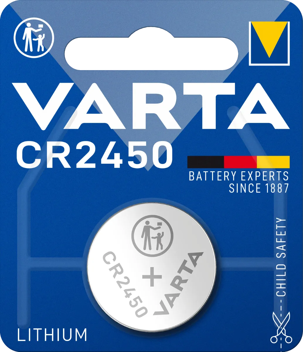 Varta CR 2450 1×1 ks, lítiová batéria