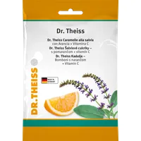 Dr. Theiss Šalviové cukríky s pomarančom + vitamín C