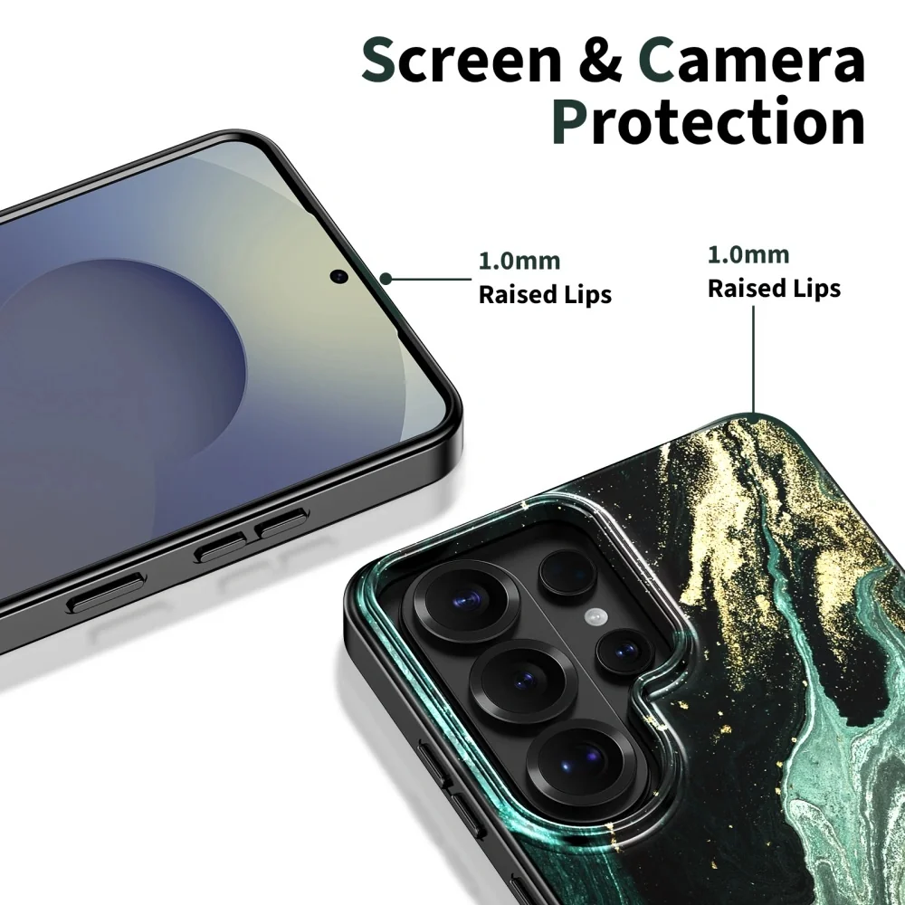 Tech-Protect Lamano MagSafe kryt na Samsung Galaxy S26 Ultra, verde aura ra