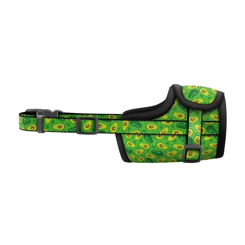 Nylonový náhubok pre psa nastaviteľný AVOCADO, obvod papule: 14 - 20cm