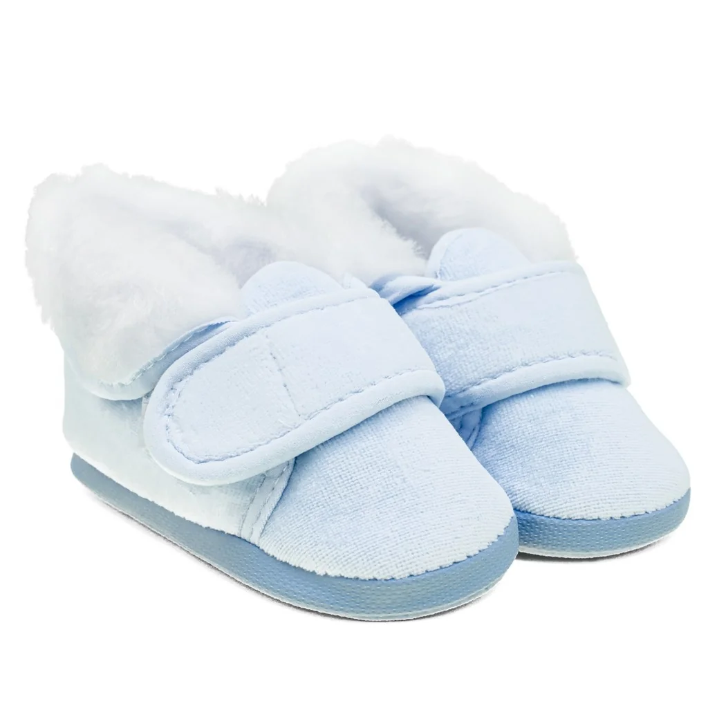 Dojčenské zimné capačky New Baby modré 0-3 m 0-3 m, 20C49982