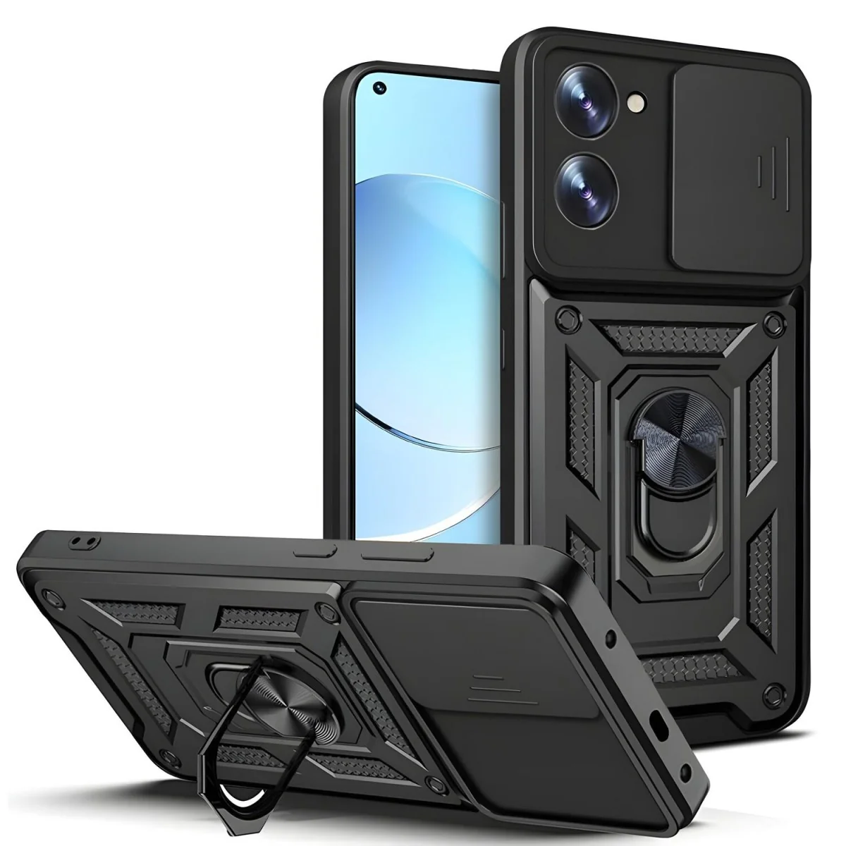 MG Hybrid Armor Camshield kryt na Realme 10 Pro Plus