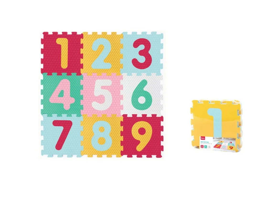 Bloky mäkké čísla 8ks/29cm