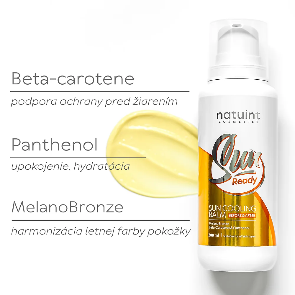 Natuint cosmetics - Svieži balzam pred a po opaľovaní Before & After Sun Cooling Balm