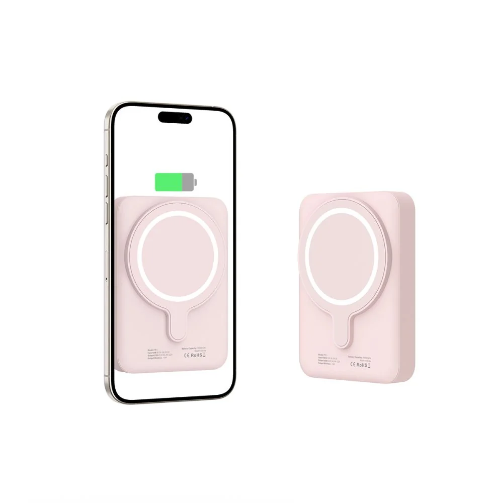 Tech-Protect PB11 LifeMag MagSafe Power Bank 10000mAh, ružové