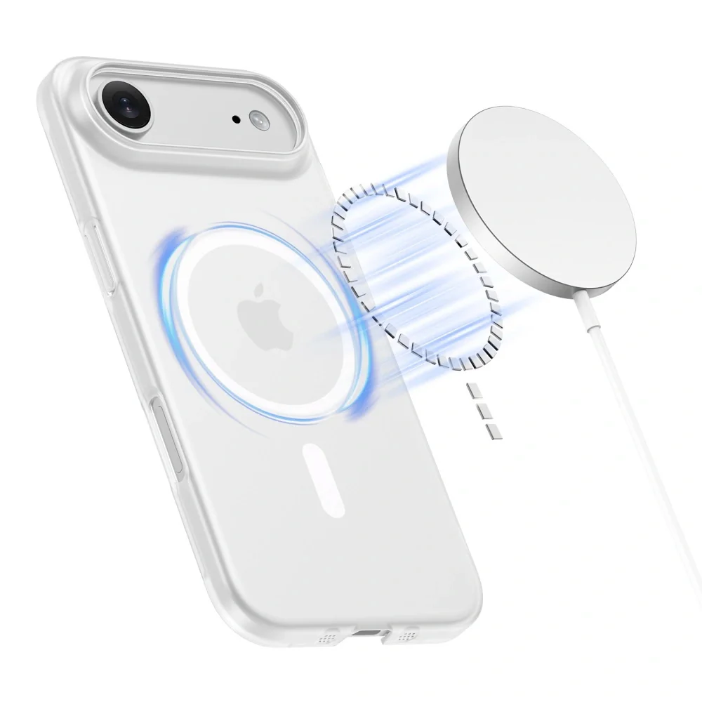 Tech-Protect MagSlim MagSafe kryt na iPhone 17 Air, biely