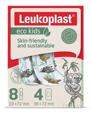 LEUKOPLAST ECO Kids 1×12 ks, leukoplast