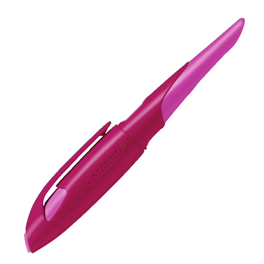 EASYbirdy tmavo ruzová/ruzová plniace pero vr. bombičky