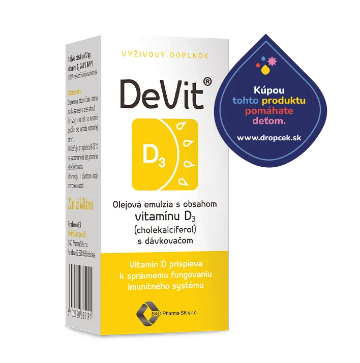 DeVit 1×22 ml, výživový doplnok