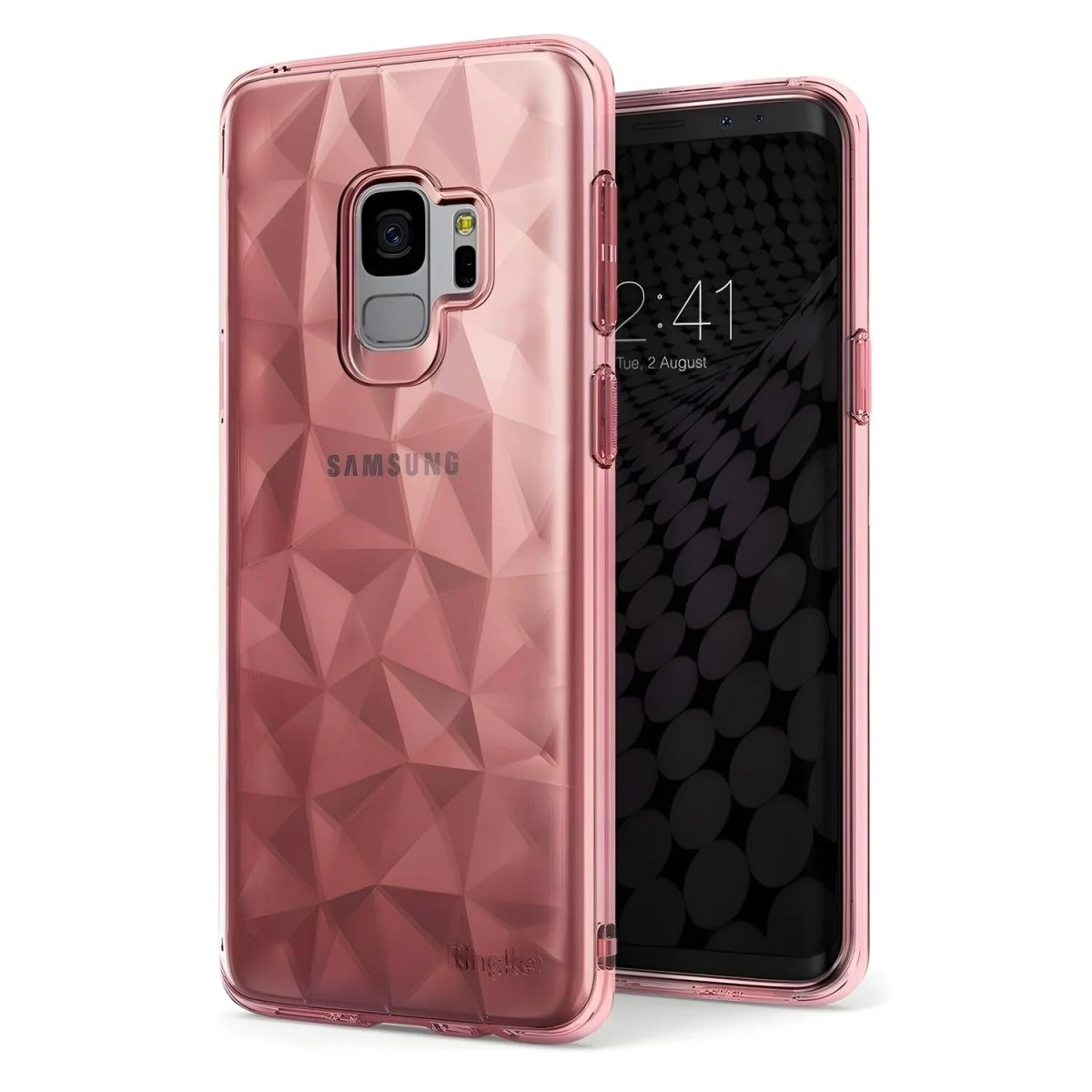 Ultra-tenké 3D gélové TPU puzdro pre Samsung Galaxy S9 1 x 1 ks, ružová