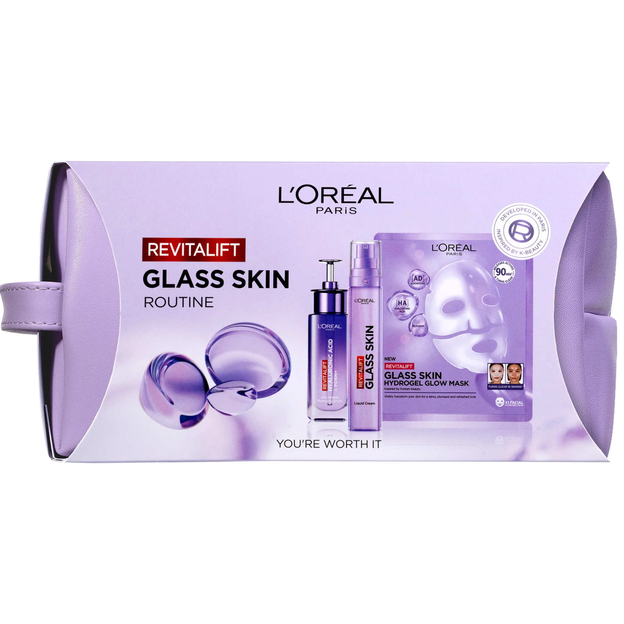 L'Oréal Paris Revitalift Glass Skin – vianočný set 2026 1 set