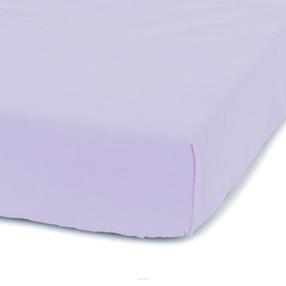 Bavlněné prestieradlo 60x120cm - sv. fialová