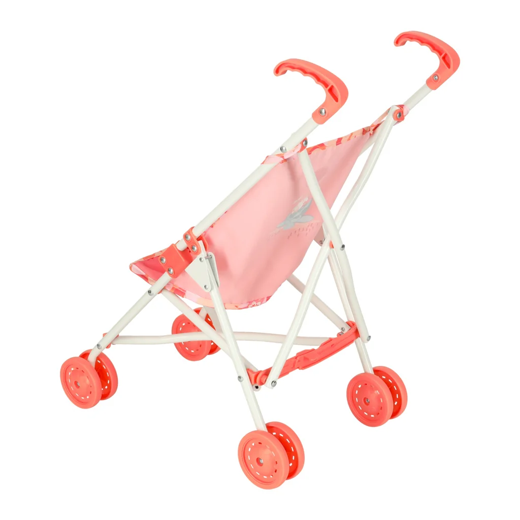 Baby Annabell skladací kočík pre bábiku s taškou – ružový
