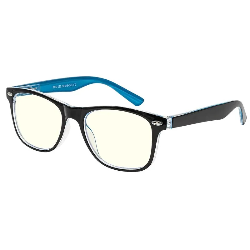 Okuliare na Počítač PCG032 modrý plastový rám +2,5