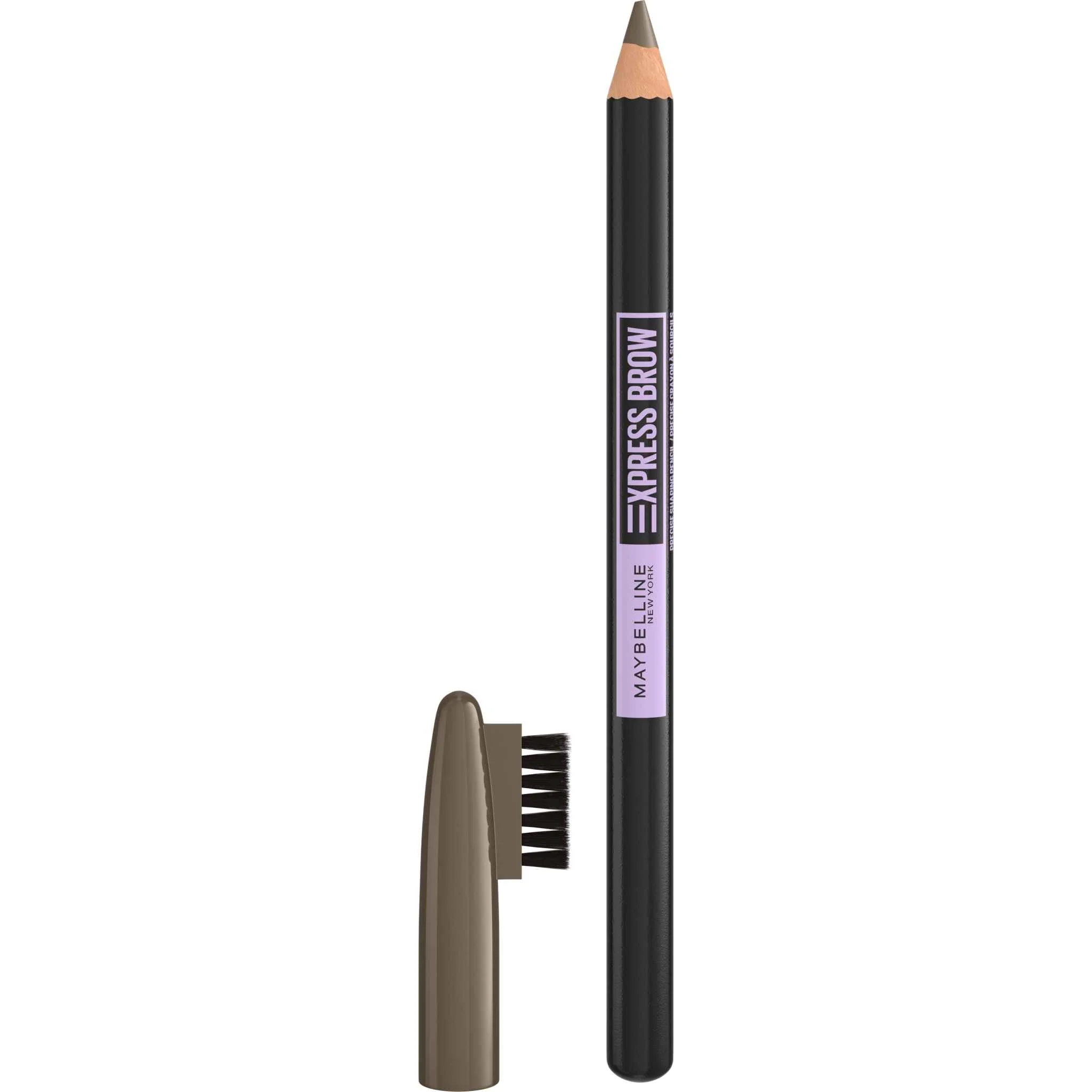 Maybelline New York Express Brow Shaping Pencil 04 Medium Brown 1×1 kus, gélová ceruzka na obočie