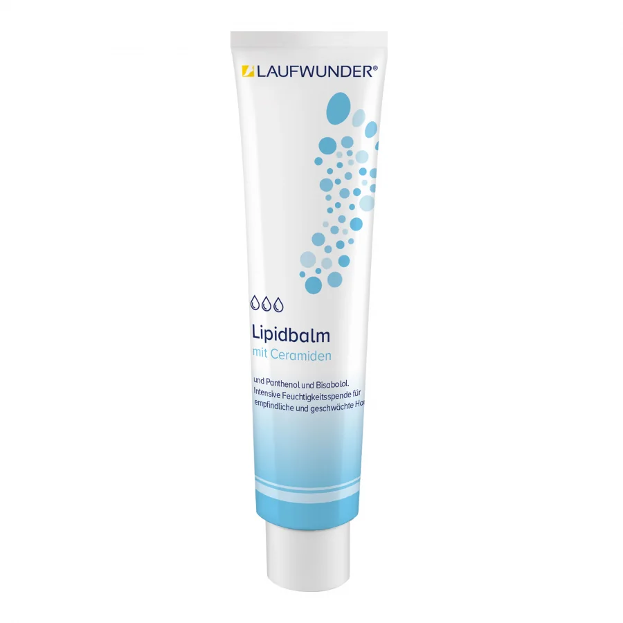 Lipidový krém na nohy, na suchú a citlivú pokožku Laufwunder lipidbalm, 75 ml